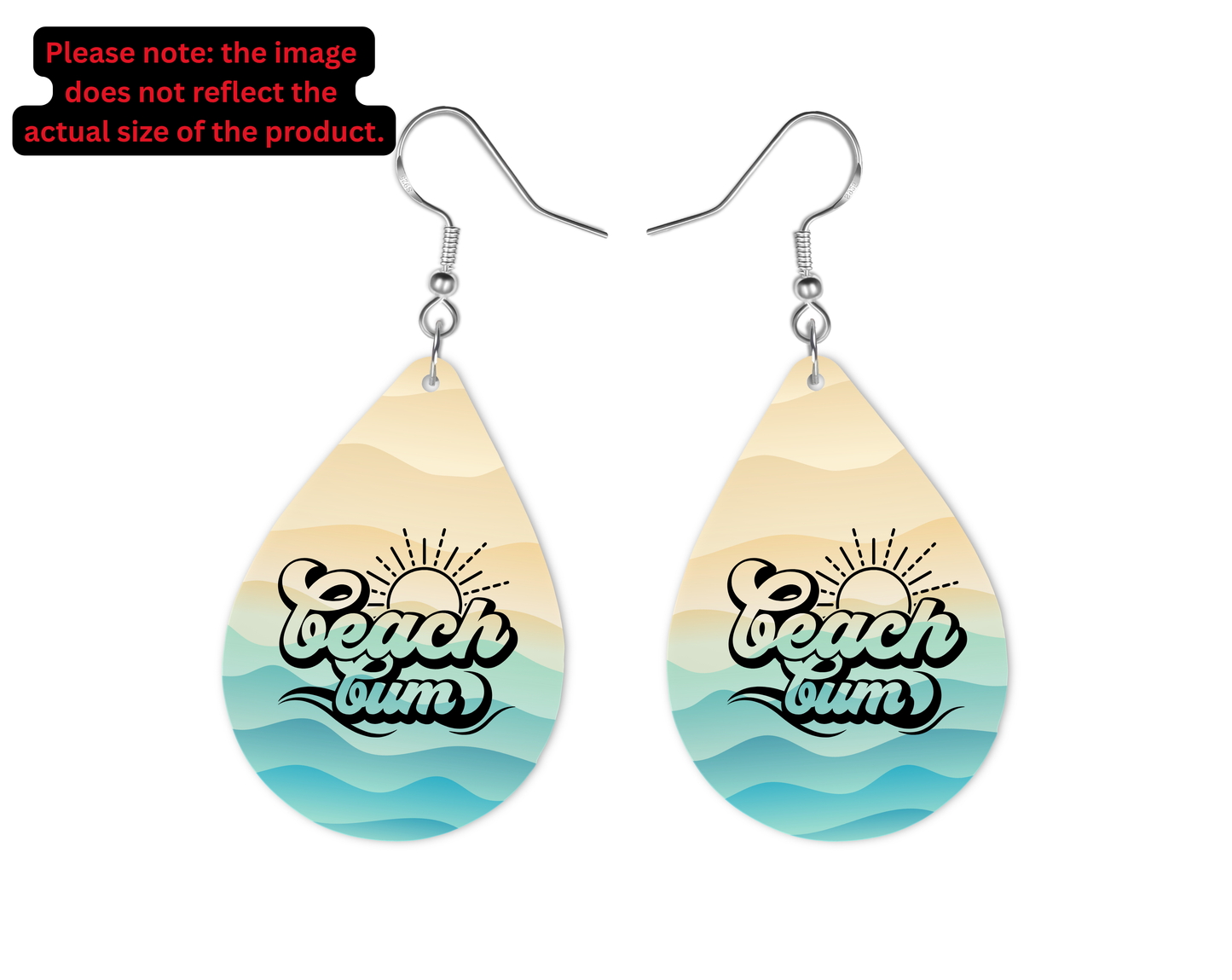 Beach Bum Teardrop Earrings