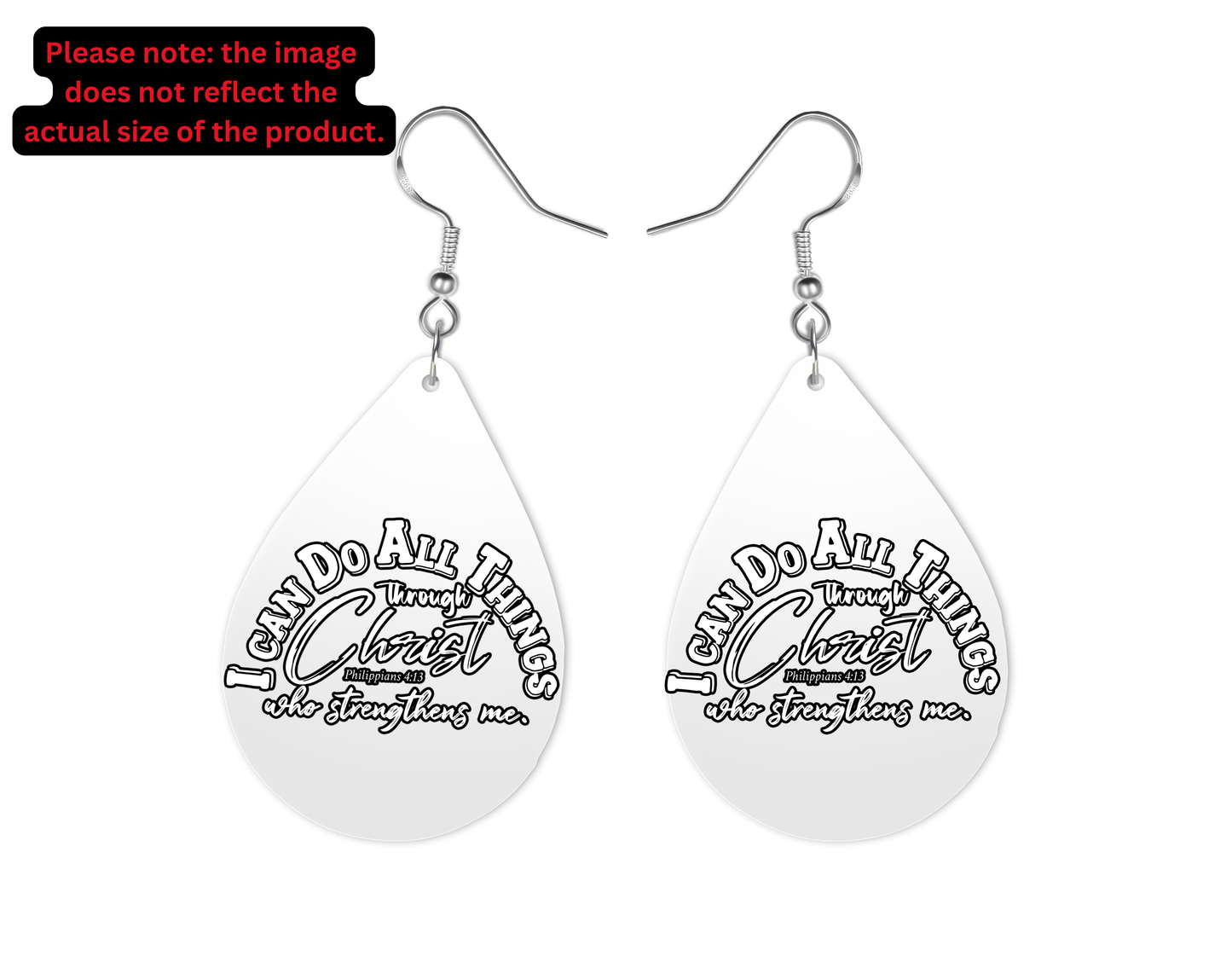 I can Teardrop Earrings