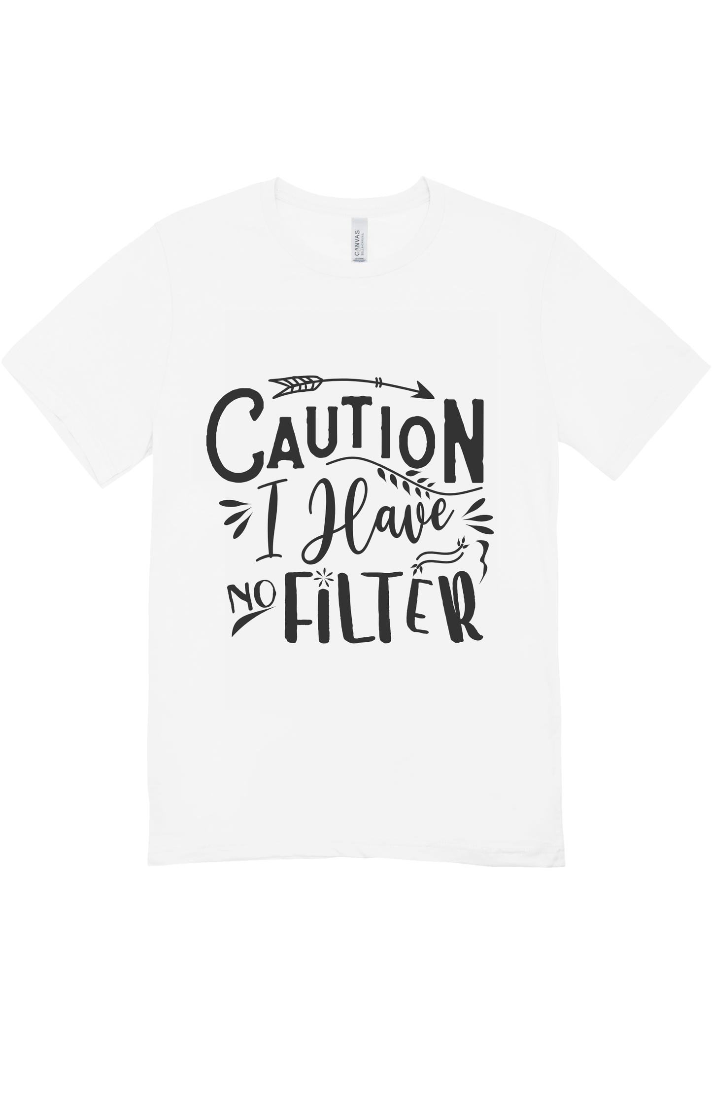 Caution Short Sleeve T-Shirt