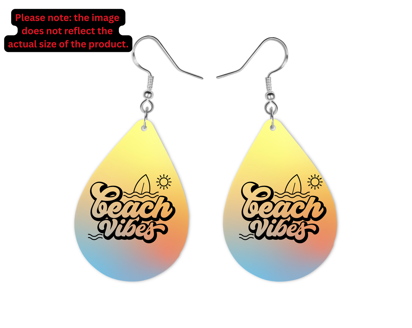 Beach Vibes Teardrop Earrings