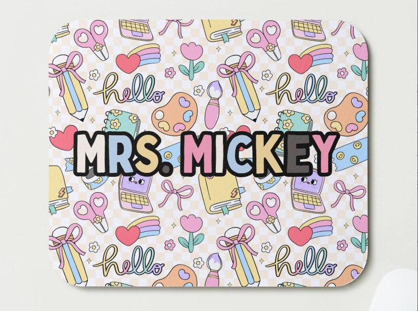 Teacher Supplies Mousepad