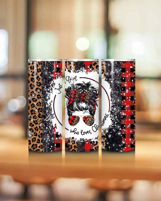 Girl Christmas Tumbler