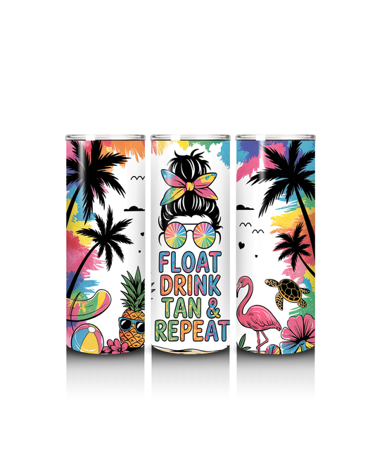 Float, Drink. Tan... Tumbler