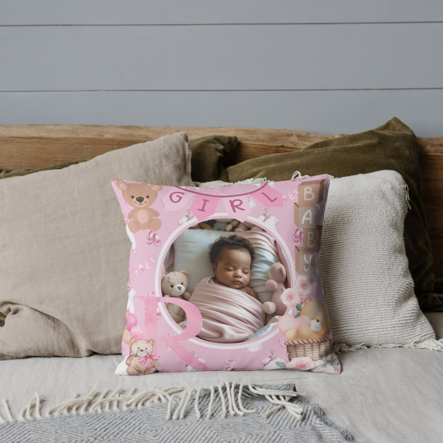 Baby Girl Pillowcase