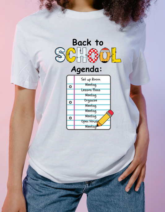 BTS Agenda Short Sleeve T-Shirt