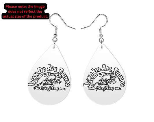 I can Teardrop Earrings