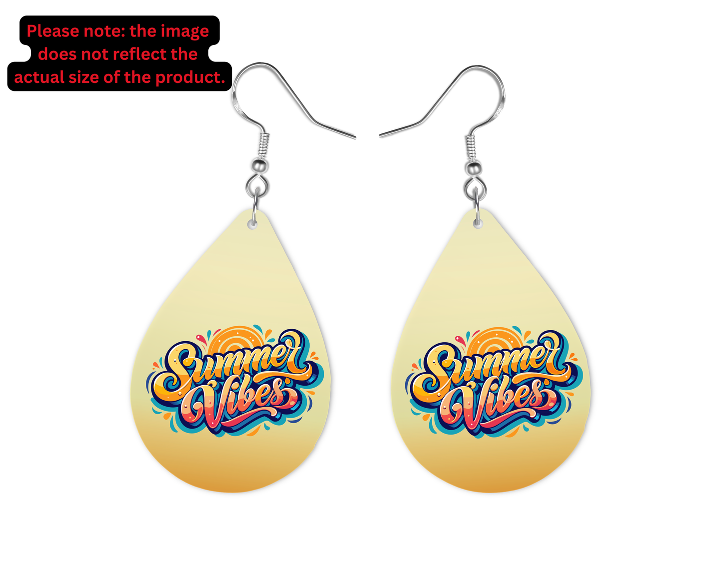 Summer Vibes Teardrop Earrings