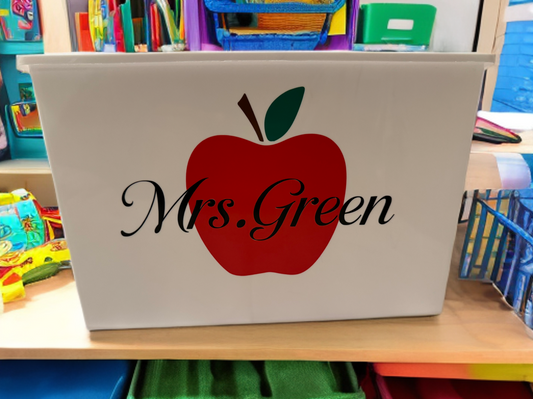Apple Teacher’s Bin