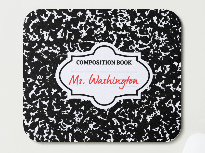 Composition Book Mousepad