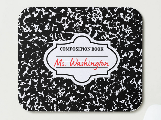 Composition Book Mousepad
