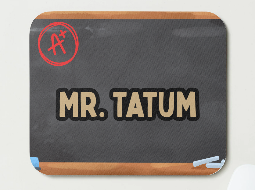 Chalkboard Mousepad