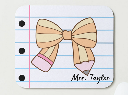 Pencil Bow Mousepads